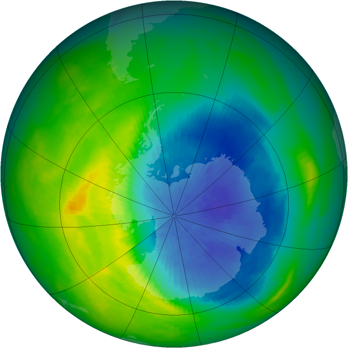 Ozone Map 1982-10-15